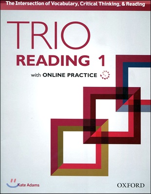 Trio Reading 1 : Student book with Online Practice