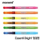 모나미 에센티브라이트  1타(12개입)  밝은형광펜 Essenti B