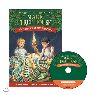 [중고-중] Magic Tree House #03 : Mummies in the Morning (Paperback + CD)