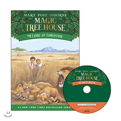 [중고샵] Magic Tree House #11 : Lions at Lunchtime (Book + CD) - 예스24