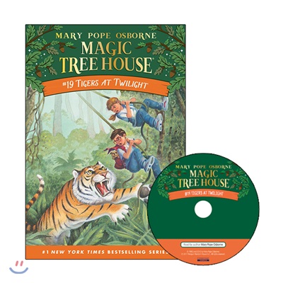 Magic Tree House #19 : Tigers at Twilight (Paperback + CD)