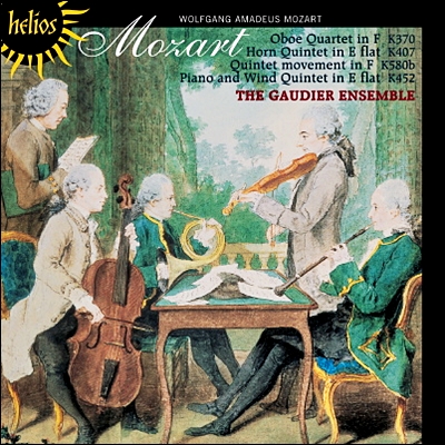 Gaudier Ensemble 모차르트: 오보에 4중주, 혼 5중주, 피아노 목관 5중주 (Mozart : Quintet For Piano And Wind, Horn Quintet, Oboe Quartet)