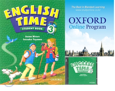 English Time 3 Set : Student Book + Oxford English Online + Audio CD