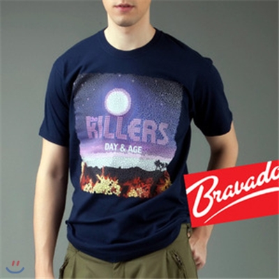 더 킬러스 THE KILLERS day&amp;age 30063002 남녀공용 티셔츠