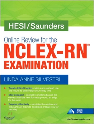 HESI/Saunders Online Review for the NCLEX-RN Examination Access Code
