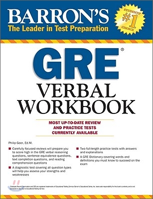 Barron&#39;s GRE Verbal Workbook