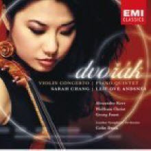 장영주 (Sarah Chang), Colin Davis - Dvorak  : Violin Concerto, Piano Quintet (수입/724355752123)