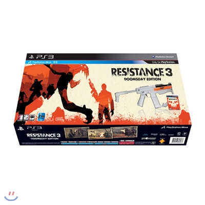 [PS3] 레지스탕스3 둠스데이 에디션(Resistance3+샤프슈터)