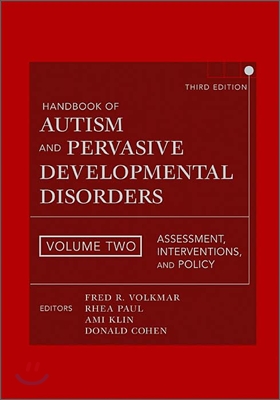 Handbook of Autism and Pervasive Developmental Disorders Volume 2, 3/E