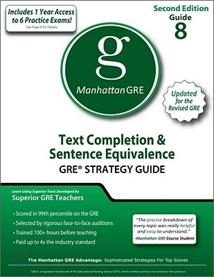 Text Completion &amp; Sentence Equivalence GRE Strategy Guide