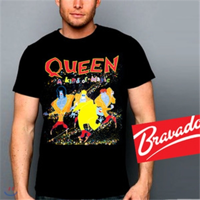 퀸 (Queen) - Kind of Magic 남녀공용 티셔츠