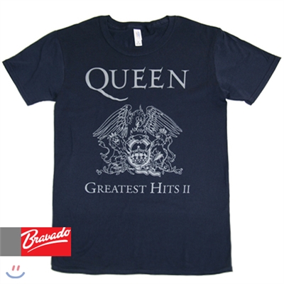 퀸 (Queen) - Greatest Hits 2 Mens 남여공용 티셔츠