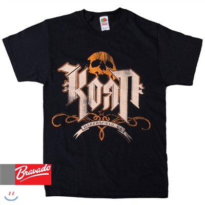 콘 (Korn) - Bakersfield 남녀공용 티셔츠