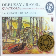 Talich : Chansons Madecasses, Debussy : Quatuor en sol, Ravel : Quatuor en fa Majeur (수입/cal9893)