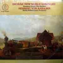 [LP] Herbert von Karajan - Dvorak: New World Symphony, Smetana: The Moldau (수입/s37437)