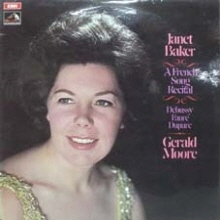 [LP] Janet Baker, Gerald Moore - A Franch Song Recital (수입/asd2590)