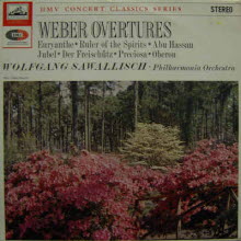 [LP] Wolfgang Sawallisch - Weber : Overtures (수입/sxlp30038)