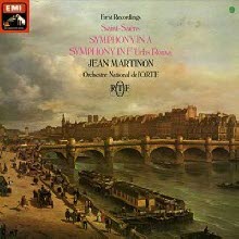 [LP] Jean Martinon - Saint-Saens : Symphony In A, Symphony In F &#39;Urbs Roma&#39; (수입/asd3138)