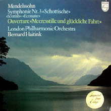 [LP] Bernard HaiTink - Mendelssohn : Symphony No.3 (수입/9500535)