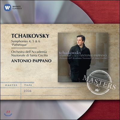 Antonio Pappano 차이코프스키 : 교향곡 4-6번 (Tchaikovsky : Symphonies No. 4 , 5 , 6 'Pathetique')