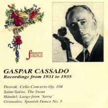 Gaspar Cassado - Dvorak, Saint-Saens, Handel : Cello Works (수입/미개봉/qt99314)