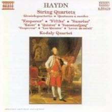 Kodaly Quartet - Haydn : The Emperor, Fifths & Sunrise Quartets (수입/미개봉/8550129