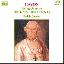 Kodaly Quartet - Haydn : String Quartets No.9 Op.2-4, No.10 Op.2-6, No.35 Op.42 (수입/미개봉/8550732)