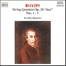 Kodaly Quartet - Haydn : String Quartet Op.20 'sun' Nos.1-3 (수입/미개봉/8550701)