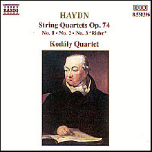 Kodaly Quartet - Haydn : String Quartets Nos.57-59 Opp.74 1-3 (수입/미개봉/8550396)