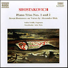 Stockholm Arts Trio - Shostakovich : Piano Trio No.1 Op.8, No.2 Op.67 (수입/미개봉/8553297)