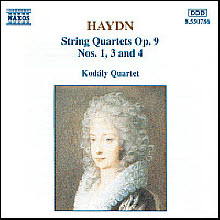 Kodaly Quartet - Haydn : String Quartets Nos.11-13, Op.9, Nos.1, 3 & 4 (수입/8550786)