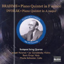 Clifford Curzon, Budapest String Quartet - Brahms, Dvorak : Piano Quintets (수입/8110307)