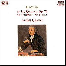 Kodaly Quartet - Haydn : String Quartets No.63 Op.76 No.4 'sunrise' (수입/8550315)