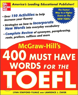 McGraw Hill&#39;s 400 Must-Have Words for the TOEFL