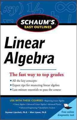 Schaum&#39;s Easy Outlines Linear Algebra