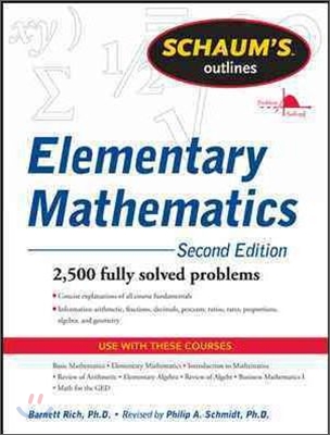 Schaum&#39;s Outline of Review of Elementary Mathematics, 2nd Edition