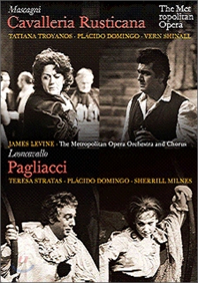 Placido Domingo 마스카니 : 카발레리아 루스티카나 / 레온카발로 : 팔리아치 (Mascagni: Cavalleria Rusticana / Ruggero Leoncavallo: Pagliacci (Pietro Mascagni, Ruggero Leoncavallo) DVD