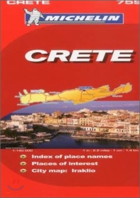 Michelin Map Crete