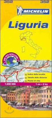 Liguria - Michelin Local Map 352