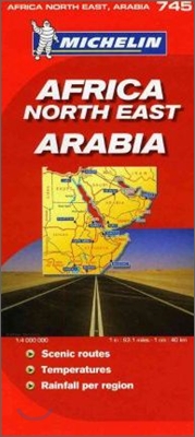 Michelin Map Northeast Africa &amp; Arabia