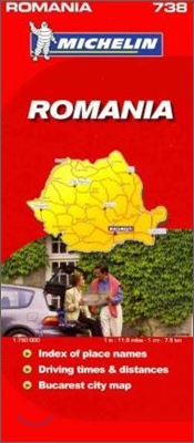 Michelin Map Romania