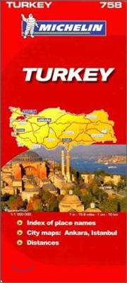 Michelin Map Turkey