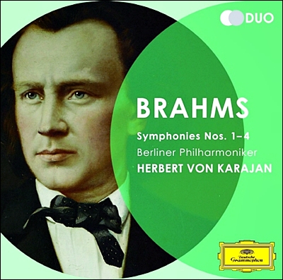 Herbert von Karajan 브람스: 교향곡 전집 [80년대 전집] (Brahms : Symphonie Nos.1-4) 카라얀 