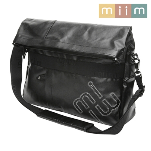 [miim]미임 MC3549A  Mix 11.6형  노트북 가방 /블랙 색상 /크로스 백 /천연가죽