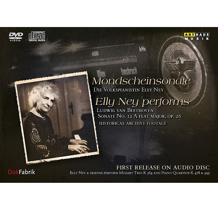 Elly Ney 엘리 나이 다큐멘터리 '월광 소나타' / 베토벤 & 모차르트: 피아노 연주 (Mondscheinsonate / Beethoven & Mozart)