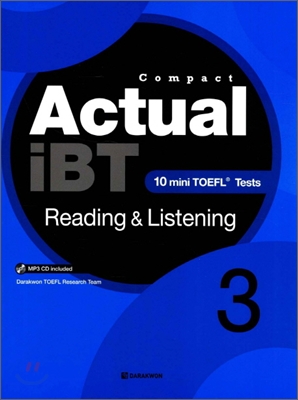 Compact Actual iBT Reading &amp; Listening Book 3