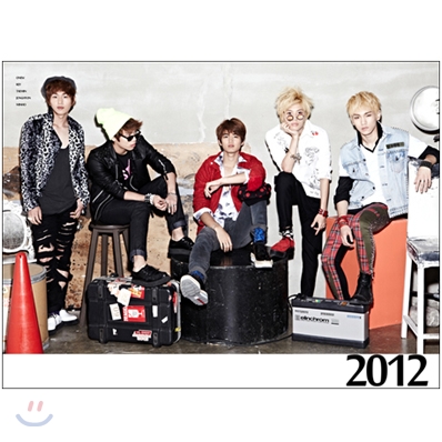 샤이니 (SHINee) 2012 Official Calendar (탁상형)