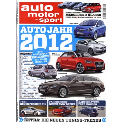 Auto Motor und Sport (격주간) : 2011년 11월 17일