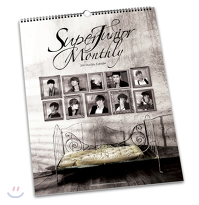 슈퍼 주니어 (Super Junior) 2012 Official Calendar (벽걸이형)