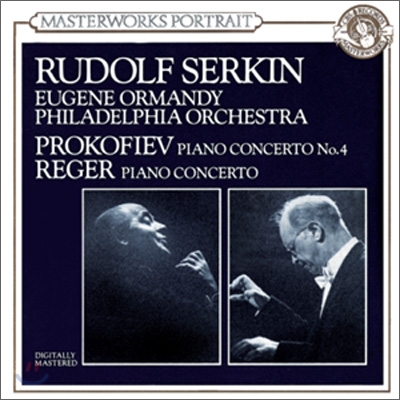 Rudolf Serkin 프로코피에프 / 막스 레거: 피아노 협주곡 (Prokofiev: Piano Concerto No. 4 / Max Reger: Piano Concerto)